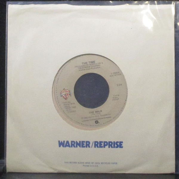 The Time - The Walk / Onedayi'mgonnabesomebody 7" VG+ Vinyl 45 WB 7-29856 - Shuga Records