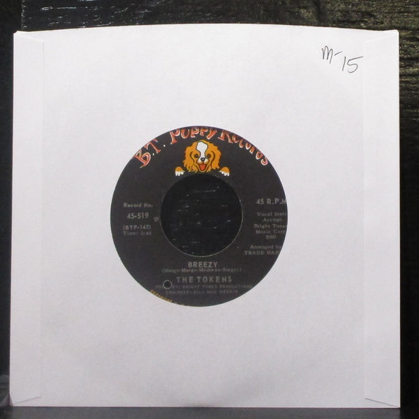 The Tokens - Breezy / Greatest Moments In A Girl's Life 7" Mint- Vinyl 45 USA - Shuga Records
