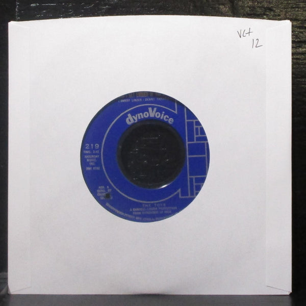 The Toys - Silver Spoon / Can't Get Enough Of You Baby 7" VG+ Vinyl 45 Dynovoice - Shuga Records