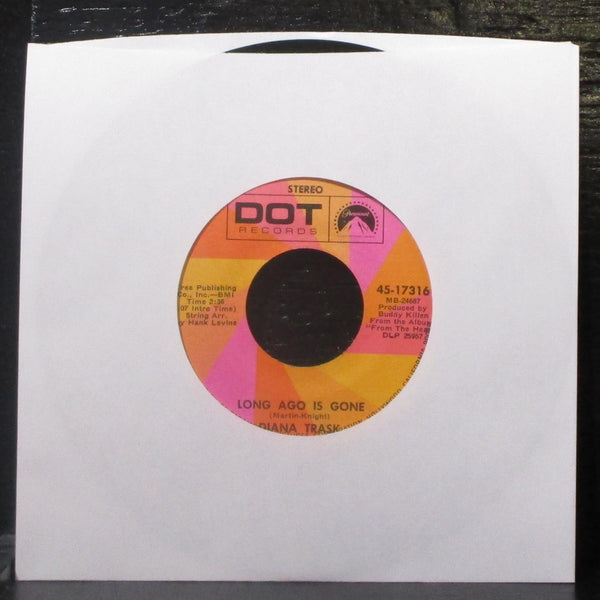 Diana Trask - I Fall To Pieces / Long Ago Is Gone 7" VG+ Vinyl 45 Dot 45-17316 - Shuga Records