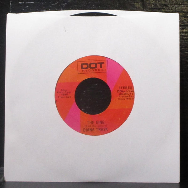 Diana Trask - Lean It All On Me / The King 7" Mint- Vinyl 45 Dot DOA-17496 USA - Shuga Records