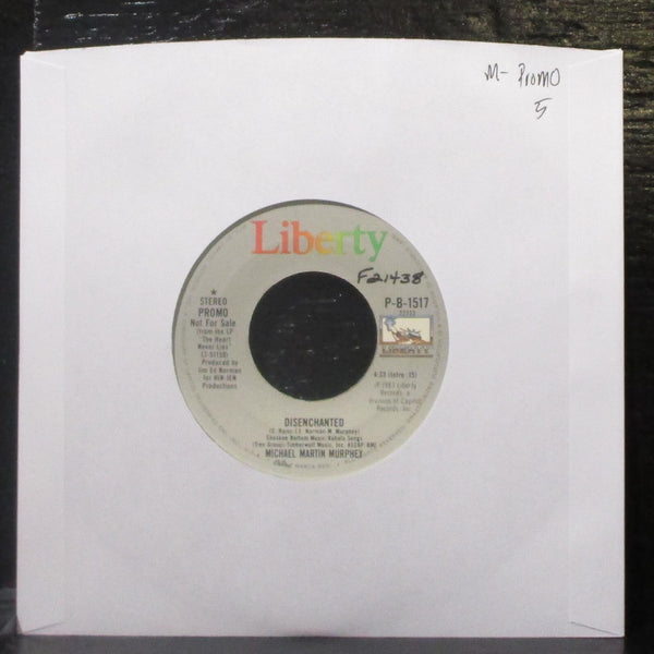 Michael Martin Murphey - Disenchanted 7" Mint- Promo Vinyl 45 Liberty P-B-1517 - Shuga Records
