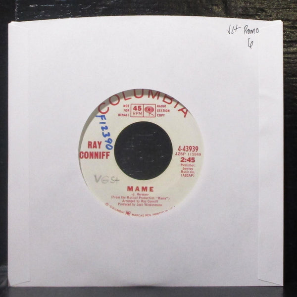 Ray Conniff - Mame / Wednesday's Child 7" VG+ Promo Vinyl 45 Columbia 4-43939 - Shuga Records