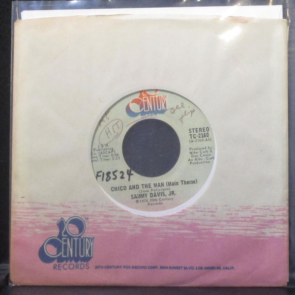 Sammy Davis, Jr. - Chico & The Man / A Legend In My Time 7" VG+ Vinyl 45 TC-2160 - Shuga Records