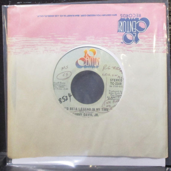 Sammy Davis, Jr. - Chico & The Man / A Legend In My Time 7" VG+ Vinyl 45 TC-2160 - Shuga Records