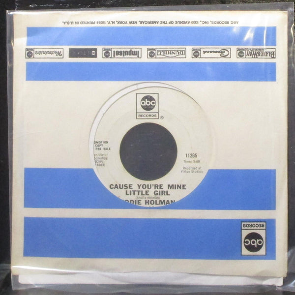 Eddie Holman - I'll Be There 7" VG+ Promo Vinyl 45 ABC 11265 USA 1970 - Shuga Records