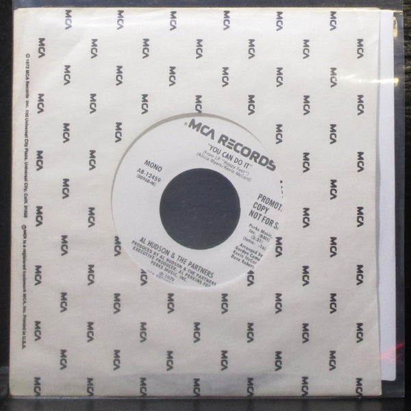 Al Hudson & The Partners - You Can Do It 7" Mint- Promo Vinyl 45 MCA AB-12459 - Shuga Records