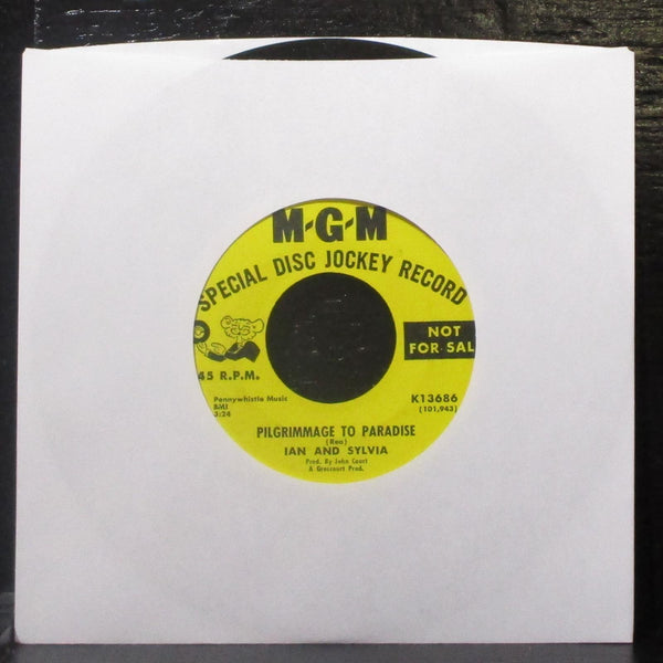 Ian & Sylvia - Lovin' Sound / Pilgrimage To Paradise 7" VG+ Promo Vinyl 45 MGM - Shuga Records