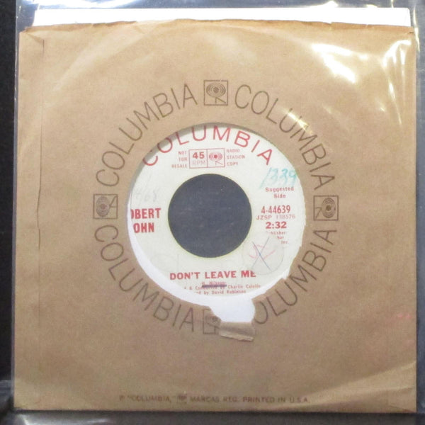Robert John - Don't Leave Me / Children 7" VG+ Promo Vinyl 45 Columbia 4-44639 - Shuga Records