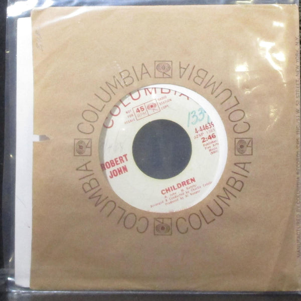 Robert John - Don't Leave Me / Children 7" VG+ Promo Vinyl 45 Columbia 4-44639 - Shuga Records