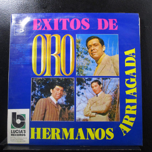 Los Hermanos Arriagada - Exitos De Oro - VG+ LP Record 1972 Odeon Colombia Vinyl - Latin / Bolero - Shuga Records