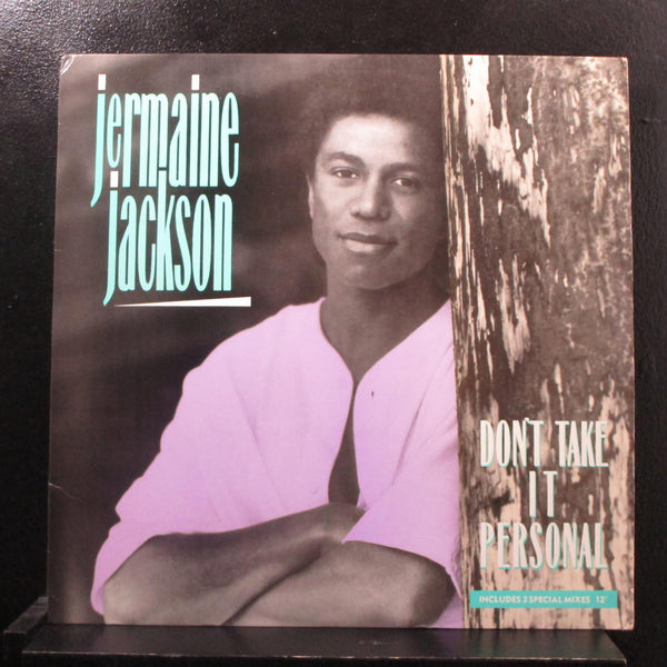 Jermaine Jackson - Don't Take It Personal 12" Mint- ADI-9876 USA 1989 Record - Shuga Records