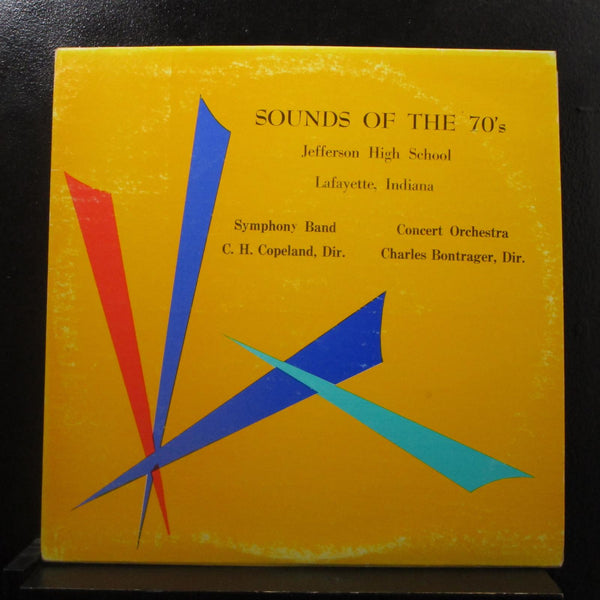 Jefferson High School Lafayette IN - Sounds Of The 70's LP VG+ Mono Vinyl Record - Shuga Records