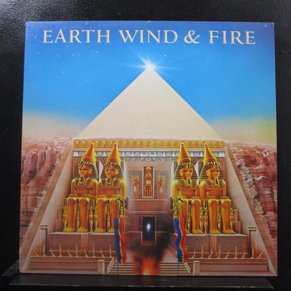 Earth, Wind & Fire - All 'N All LP VG+ JC 34095 USA 1977 Vinyl Record w/Poster - Shuga Records