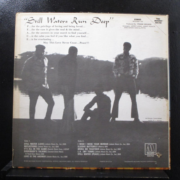 Four Tops - Still Waters Run Deep LP VG MS 704 Motown 1970 Vinyl Record - Shuga Records