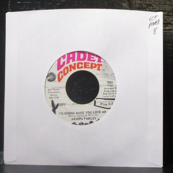 Aesops Fables - I'm Gonna Make You Love Me 7" VG+ Promo Vinyl 45 Cadet 7005 - Shuga Records