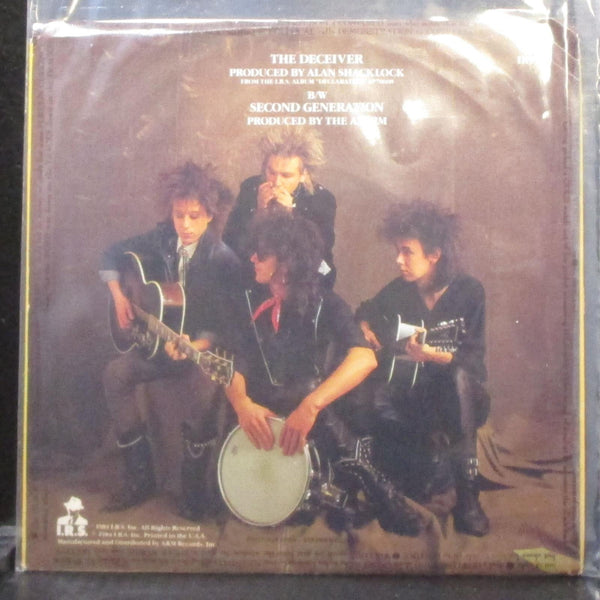 The Alarm - The Deceiver / Second Generation 7" Mint- Vinyl 45 I.R.S. IR-9929 - Shuga Records