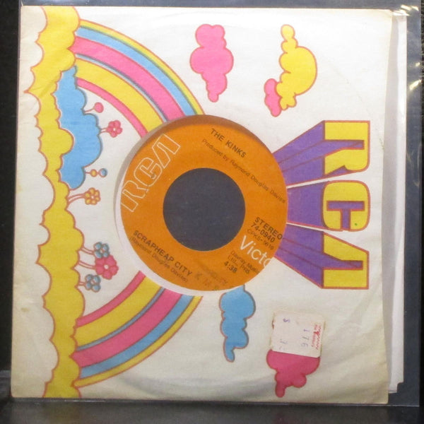 The Kinks - One Of The Survivors / Scrapheap City 7" VG+ Vinyl 45 RCA 74-0940 - Shuga Records