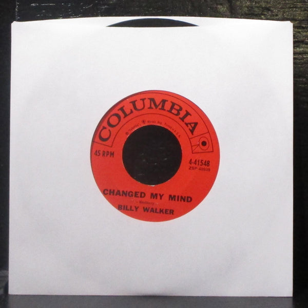 Billy Walker - Forever / Changed My Mind 7" VG+ Vinyl 45 Columbia 4-41548 USA - Shuga Records