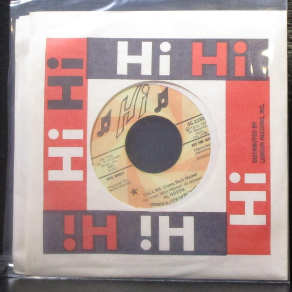 Al Green - Call Me (Come Back Home) 7" VG Promo Vinyl 45 Hi 45-2235 USA 1973 - Shuga Records
