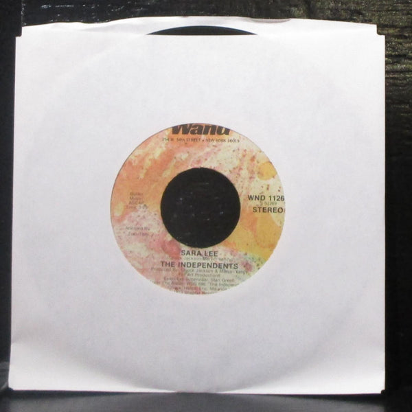 The Indepenents - It's All Over / Sara Lee 7" VG+ Vinyl 45 Wand WND 11263 USA - Shuga Records