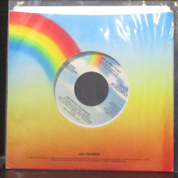 George Howard - Love Will Conquer All / Let's Pretend 7" Mint- Vinyl 45 MCA 1988 - Shuga Records