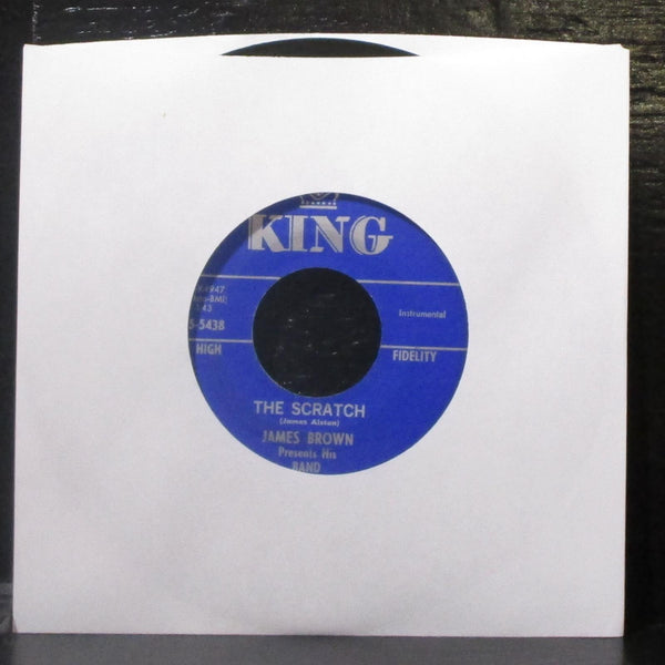 James Brown Presents His Band - Hold It / The Scratch 7" Mint- Vinyl 45 King USA - Shuga Records