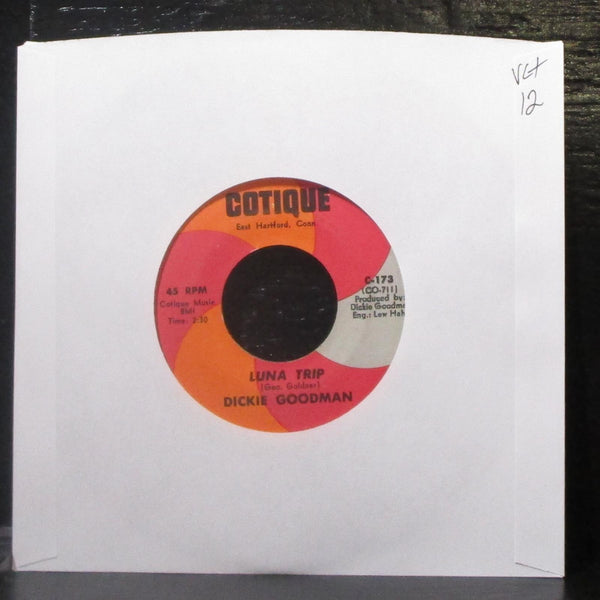 Dickie Goodman / Joey Pastrana - Luna Trip / My Victrola 7" VG+ Vinyl 45 Cotique - Shuga Records