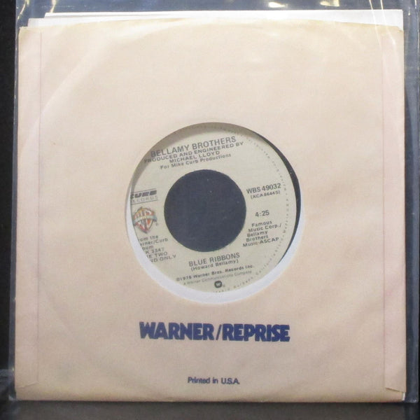 Bellamy Brothers - Blue Ribbons 7" Mint- Vinyl 45 WBS 49032 USA 1979 - Shuga Records