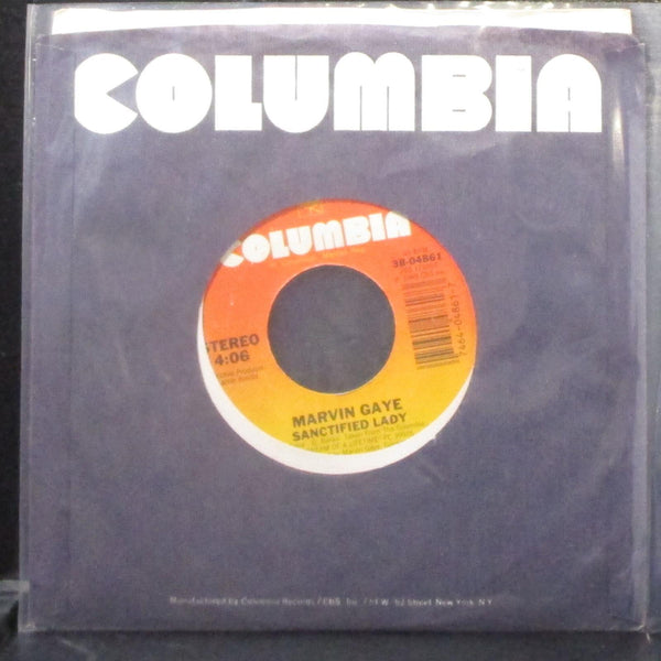 Marvin Gaye - Sanctified Lady 7" VG+ Vinyl 45 Columbia 38-04861 USA 1985 - Shuga Records