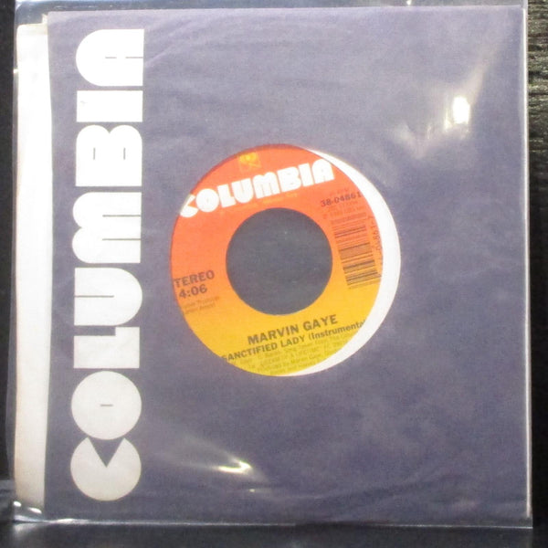 Marvin Gaye - Sanctified Lady 7" VG+ Vinyl 45 Columbia 38-04861 USA 1985 - Shuga Records