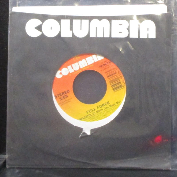 Full Force - Unfaithful So Much 7" VG+ Vinyl 45 Columbia 38-06339 USA 1986 - Shuga Records