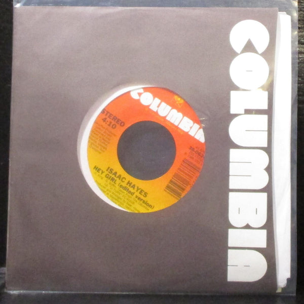 Isaac Hayes - Ike's Rap / Hey Girl 7" Mint- Vinyl 45 Columbia 38-06363 USA 1986 - Shuga Records