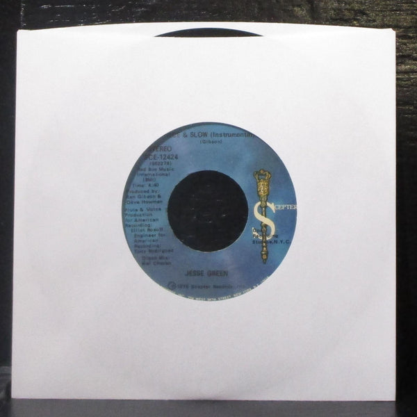 Jesse Green - Nice & Slow 7" Mint- Vinyl 45 Scepter SCE-12424 USA 1976 - Shuga Records
