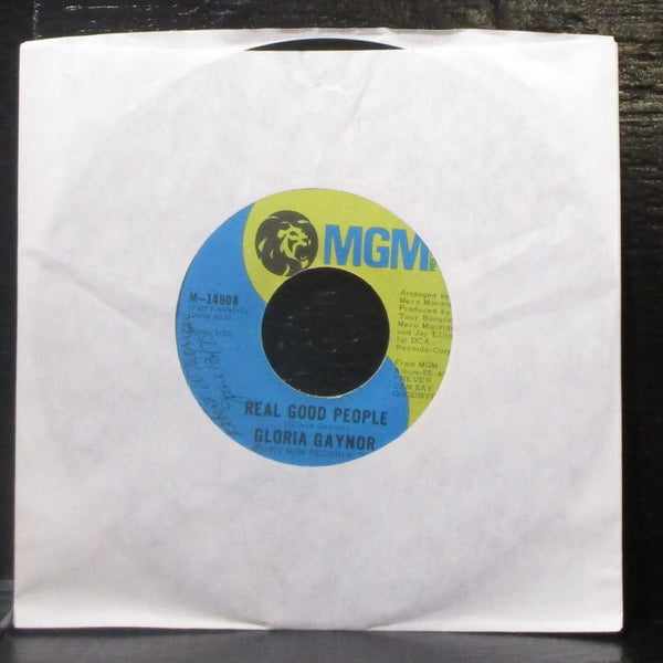 Gloria Gaynor - Walk On By / Real Good People 7" Mint- Vinyl 45 MGM M-14808 - Shuga Records