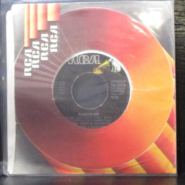 Faith Hope & Charity - You're My Peace Of Mind / Rescue Me 7" Mint- Vinyl 45 RCA - Shuga Records