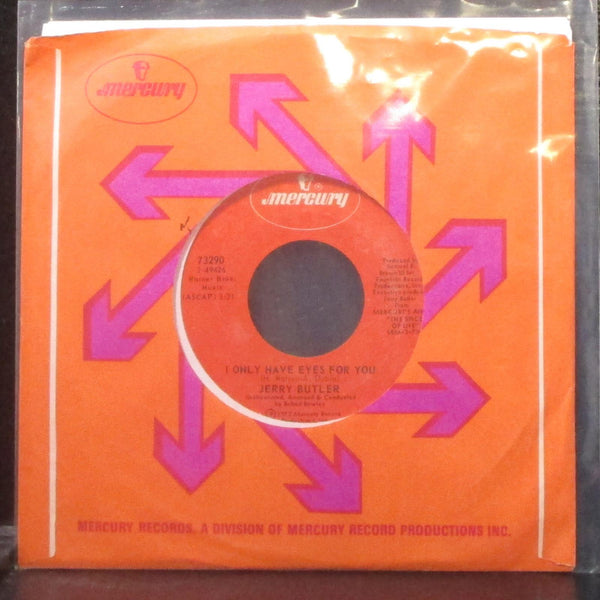 Jerry Butler - I Only Have Eyes For You / A Prayer 7" VG+ Vinyl 45 Mercury 73290 - Shuga Records