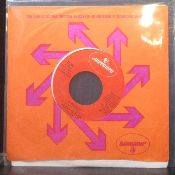 Jerry Butler - I Only Have Eyes For You / A Prayer 7" VG+ Vinyl 45 Mercury 73290 - Shuga Records