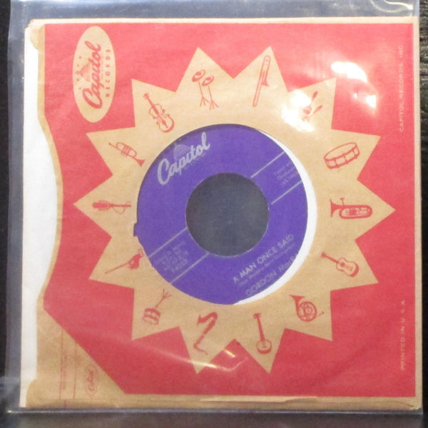 Gordon MacRae - The Secret / A Man Once Said 7" VG+ Vinyl 45 Capitol F4033 USA - Shuga Records
