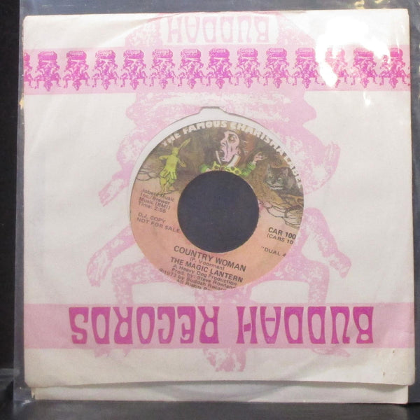 The Magic Lantern - Country Woman 7" VG+ Promo Vinyl 45 Charisma CAR 100 USA - Shuga Records