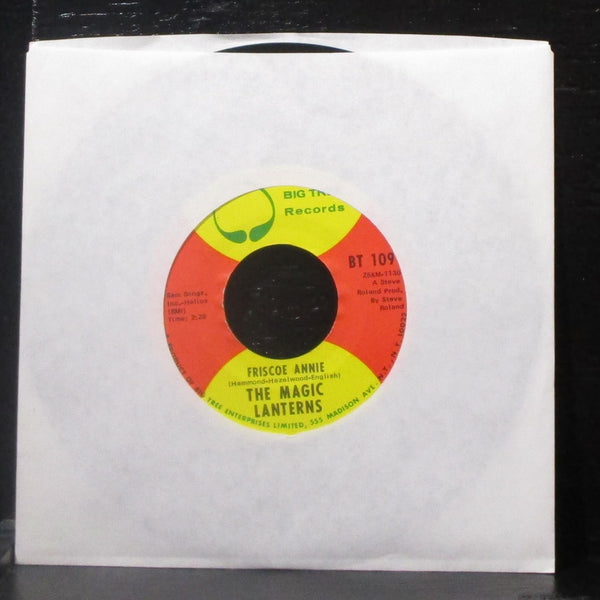 The Magic Lanterns - One Night Stand / Friscoe Annie 7" VG+ Vinyl 45 Big Tree - Shuga Records