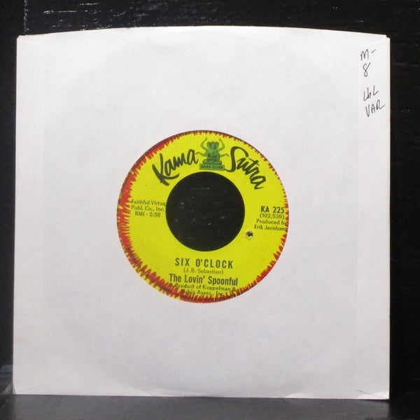 Lovin' Spoonful - Six O'Clock / You're A Big Boy Now 7" Mint- Vinyl 45 KA 225 - Shuga Records