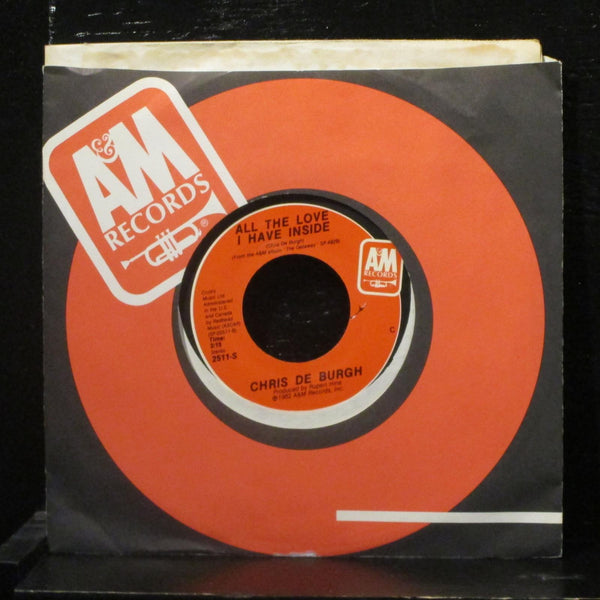 Chris de Burgh - Don't Play The Ferryman / The Love I Have Inside 7" VG+ 2511-S - Shuga Records