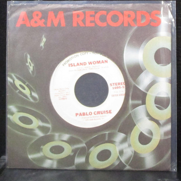 Pablo Cruise - Island Woman 7" Mint- Promo Vinyl 45 A&M 1695 USA 1975 - Shuga Records