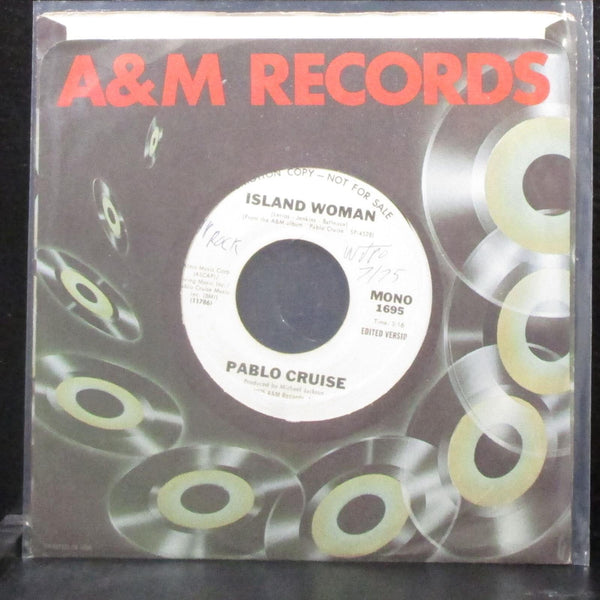 Pablo Cruise - Island Woman 7" Mint- Promo Vinyl 45 A&M 1695 USA 1975 - Shuga Records