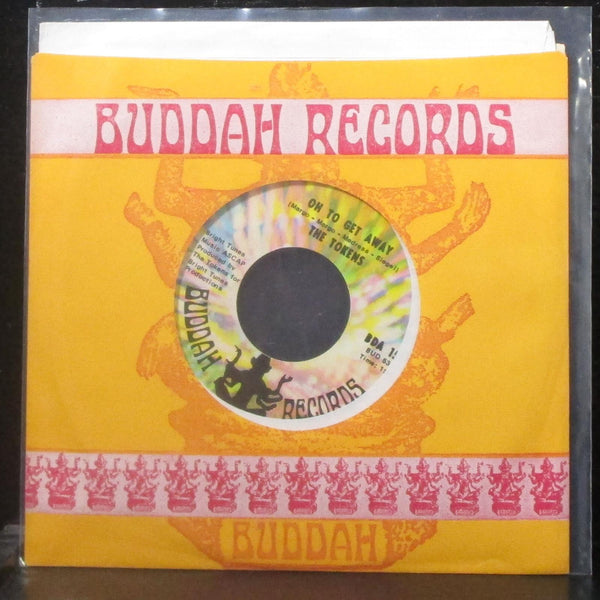 The Tokens - She Lets Her Hair Down / Oh To Get Away 7" Mint- Vinyl 45 Buddah - Shuga Records
