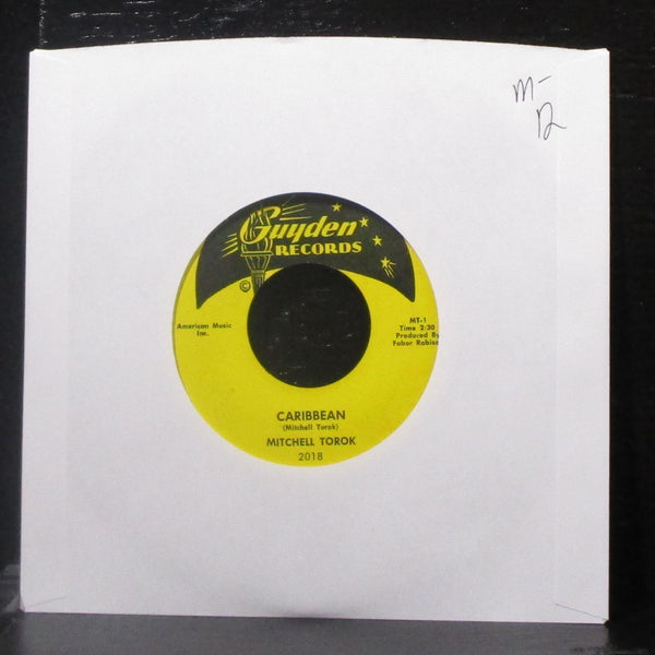 Mitchell Torok - Caribbean / Hootchy Kootchy Henry 7" Mint- Vinyl 45 Guyden 2018 - Shuga Records