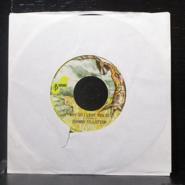 Johnny Tillotson - True True Happiness / Why Do I Love You So 7" VG+ Vinyl 45 - Shuga Records