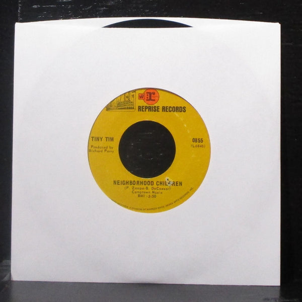 Tiny Tim - Mickey The Monkey / Neighborhood Children 7" VG+ Vinyl 45 Reprise - Shuga Records