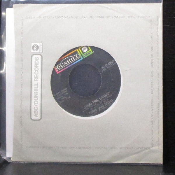 Three Dog Night - Out In The Country / Good Time Living 7" VG+ Vinyl 45 ABC 1970 - Shuga Records